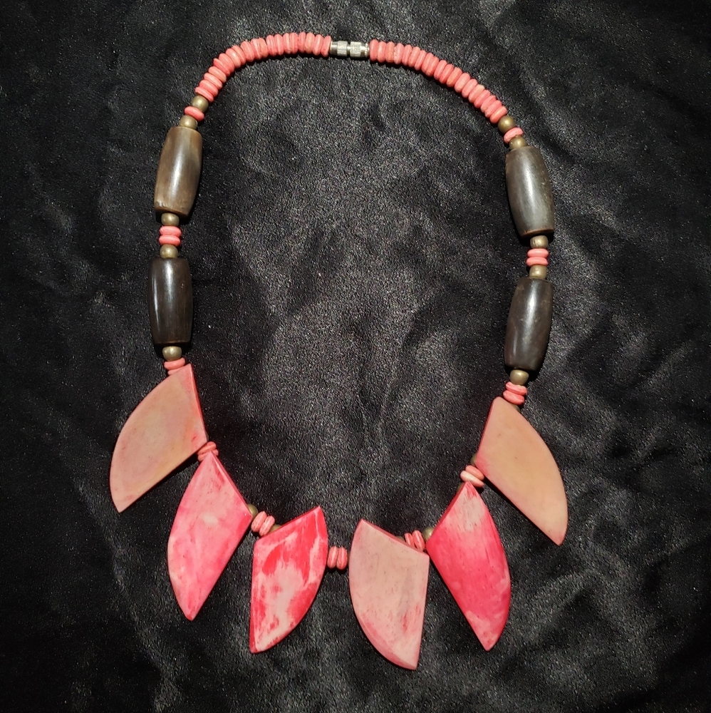 Pink Exotic Necklace